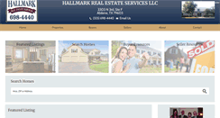 Desktop Screenshot of hallmarkrealestateservices.com